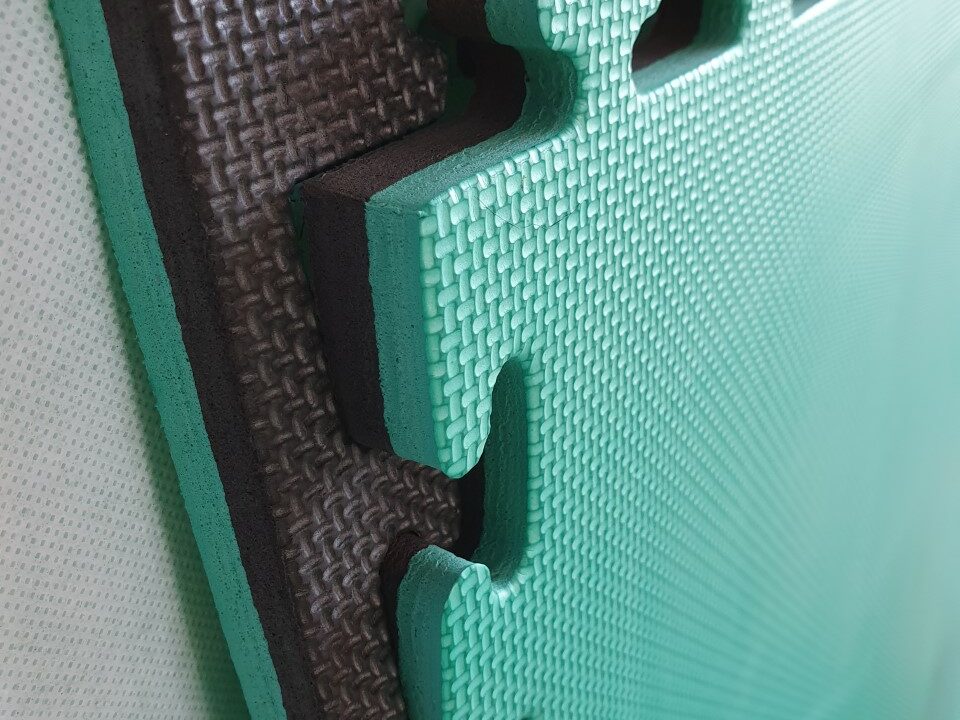 PArlout Pit mats 20mm Green Black