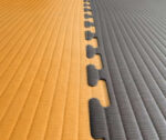 Parlour Pit Mat 40mm x 1m x 1m Orange Black